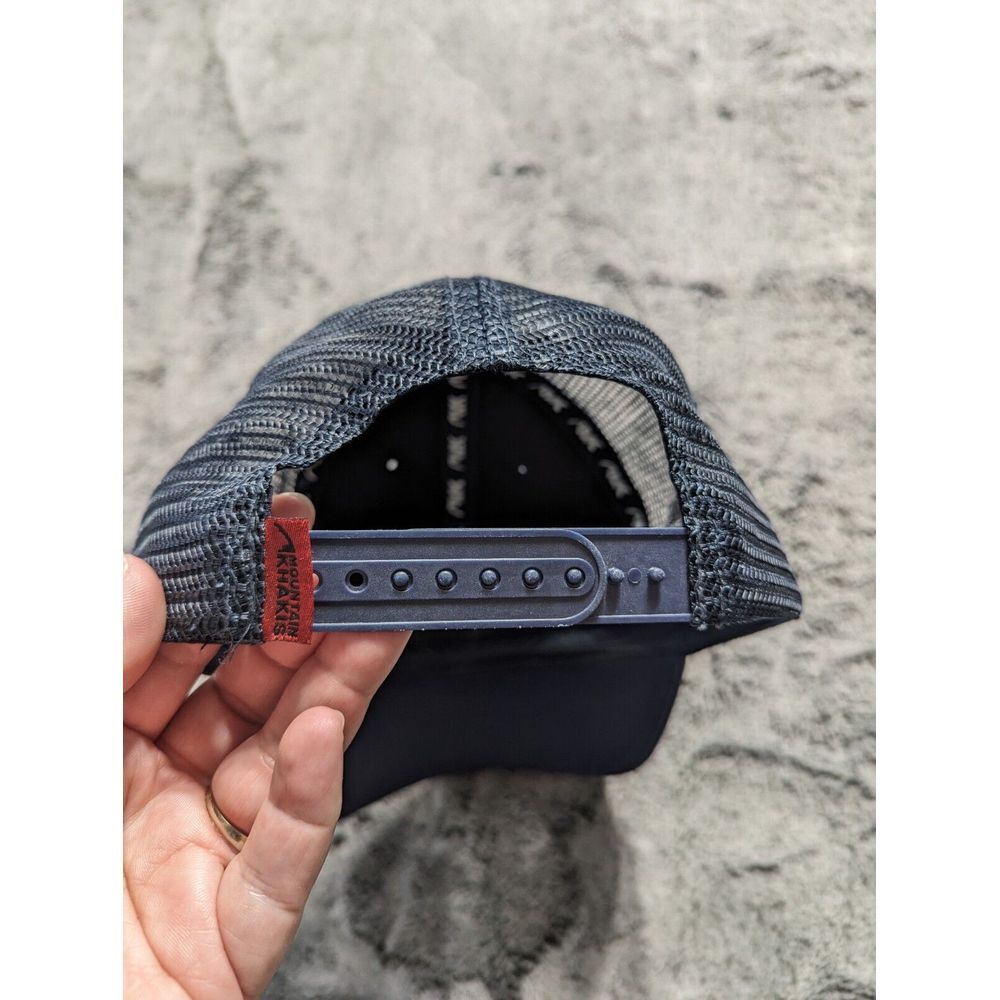 Mountain Khaki Hat/Cap Adjustable Size Blue - Picture 3 of 7